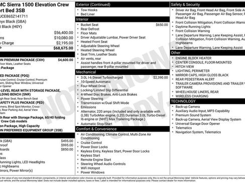 Used 2025 GMC Sierra 1500 Elevation w/ Elevation Premium Package AWD/4WD image 4