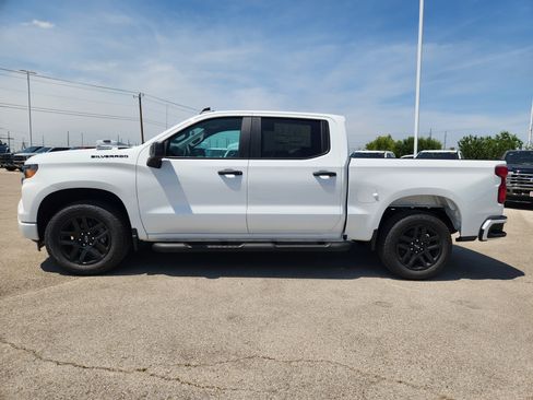 New 2026 Chevrolet Silverado 1500 Custom w/ Turbomax Blackout Package RWD image 3