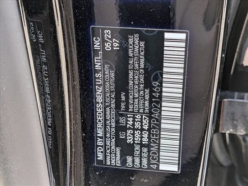 Used 2023 Mercedes-Benz EQS 450+ 4MATIC SUV image 18