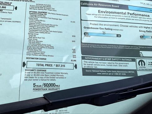 New 2025 RAM ProMaster 2500 w/ Safety Group image 22