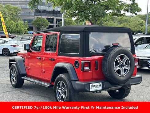 Certified 2022 Jeep Wrangler Unlimited Sport AWD/4WD image 5
