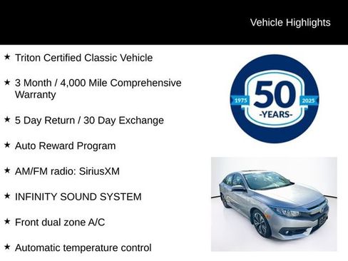 Used 2017 Honda Civic EX-T image 5