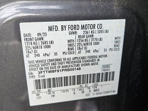 Used 2023 Ford Maverick XLT w/ Equipment Group 300A Standard image 17