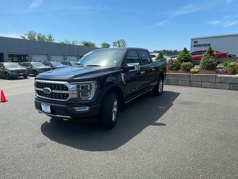 Used 2022 Ford F150 Platinum w/ Bed Utility Package AWD/4WD image 3