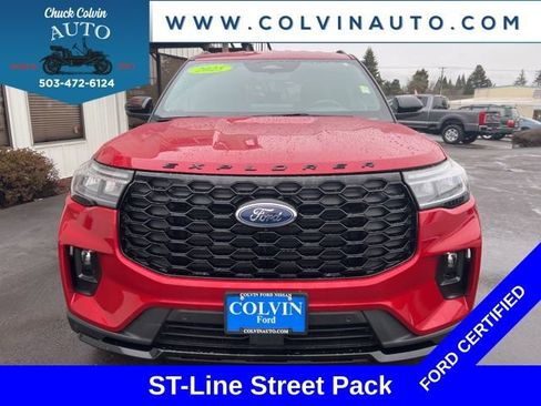 Certified 2025 Ford Explorer ST-Line w/ Premium Package image 2
