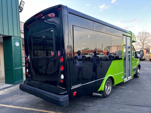 Used 2018 Ford Transit 350 156 DRW w/ Shuttle Bus Prep Package image 2