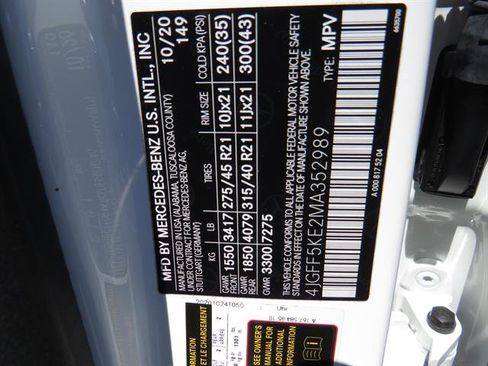 Certified 2021 Mercedes-Benz GLS 450 4MATIC image 8