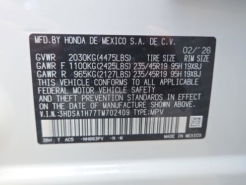 New 2026 Acura ADX A-Spec FWD image 22