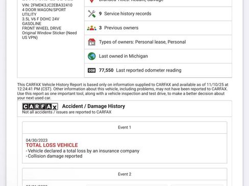 Used 2014 Ford Edge SEL w/ Equipment Group 204A image 50