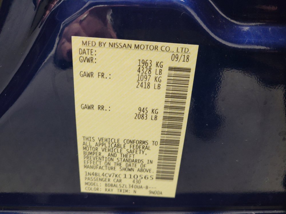 Used 2019 Nissan Altima 2.5 SR FWD image 33