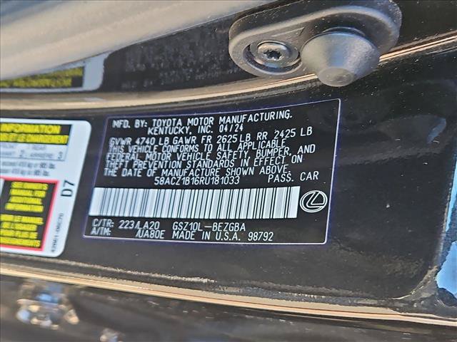 Used 2024 Lexus ES 350 FWD image 25