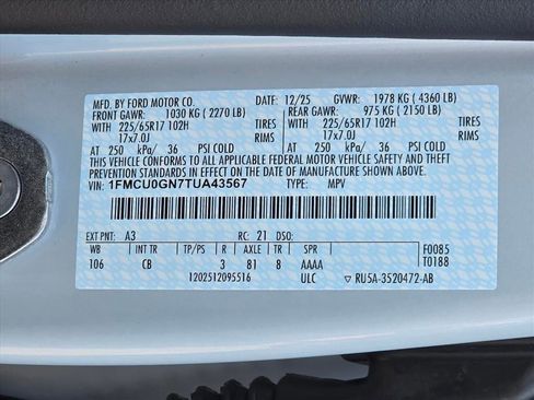 New 2026 Ford Escape Active w/ Cold Weather Package image 28