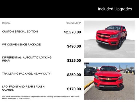 Used 2017 Chevrolet Colorado W/T AWD/4WD image 8
