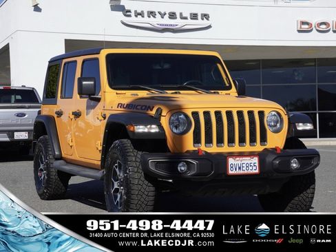 Used 2021 Jeep Wrangler Unlimited Rubicon image 1