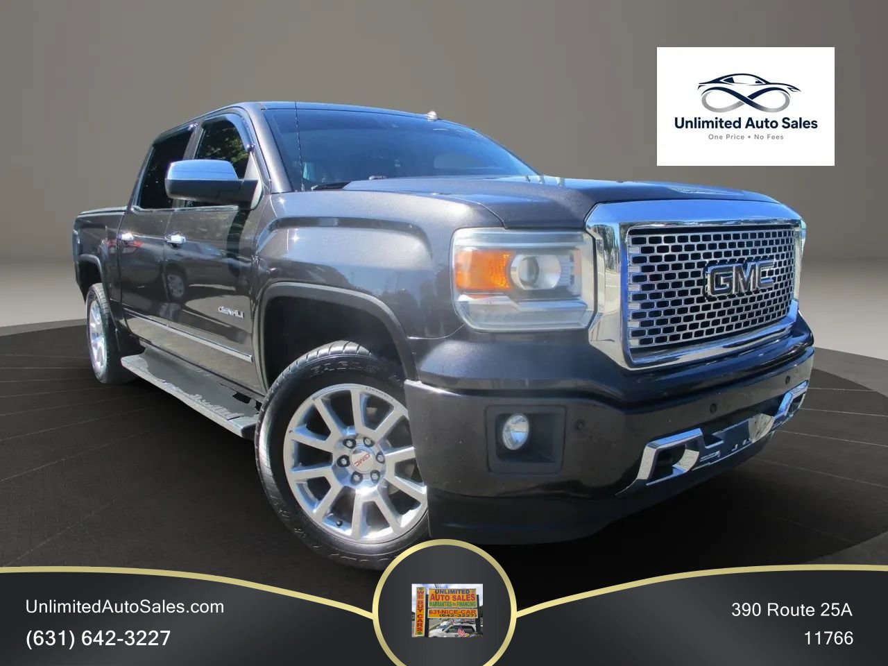 Used 2015 GMC Sierra 1500 Denali w/ Driver Alert Package AWD/4WD image 1