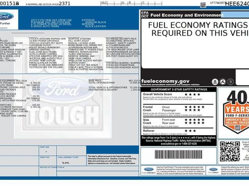 Used 2017 Ford F250 Platinum w/ Platinum Ultimate Package image 43