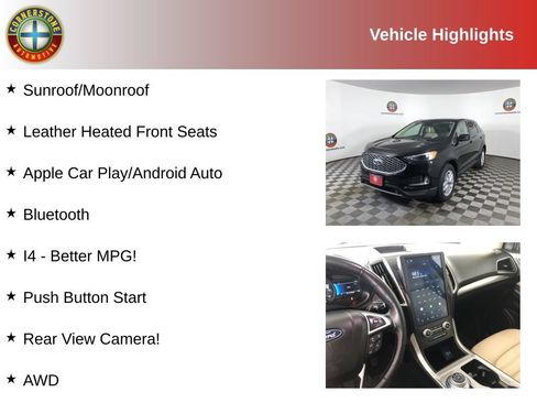 Used 2023 Ford Edge SEL w/ Convenience Package AWD/4WD image 2