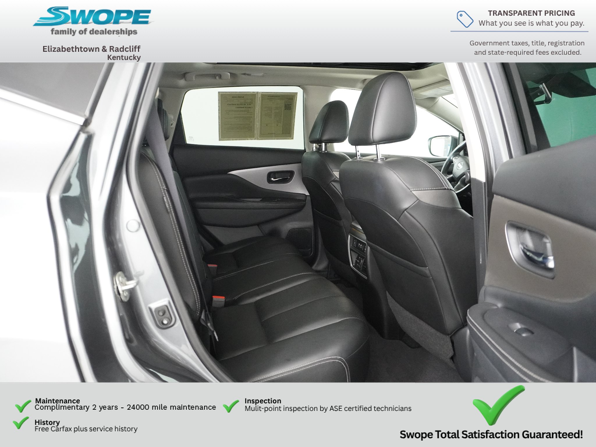 Used 2019 Nissan Murano SL w/ SL Technology Package AWD/4WD image 11