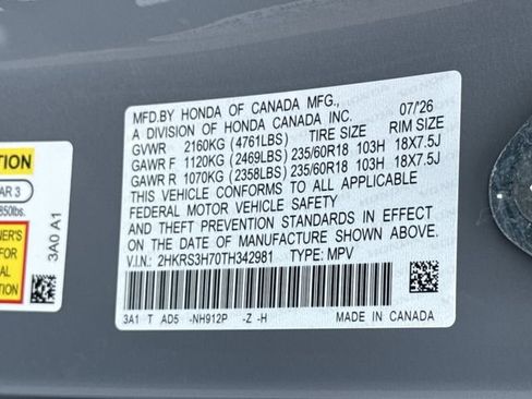 New 2026 Honda CR-V EX-L image 40