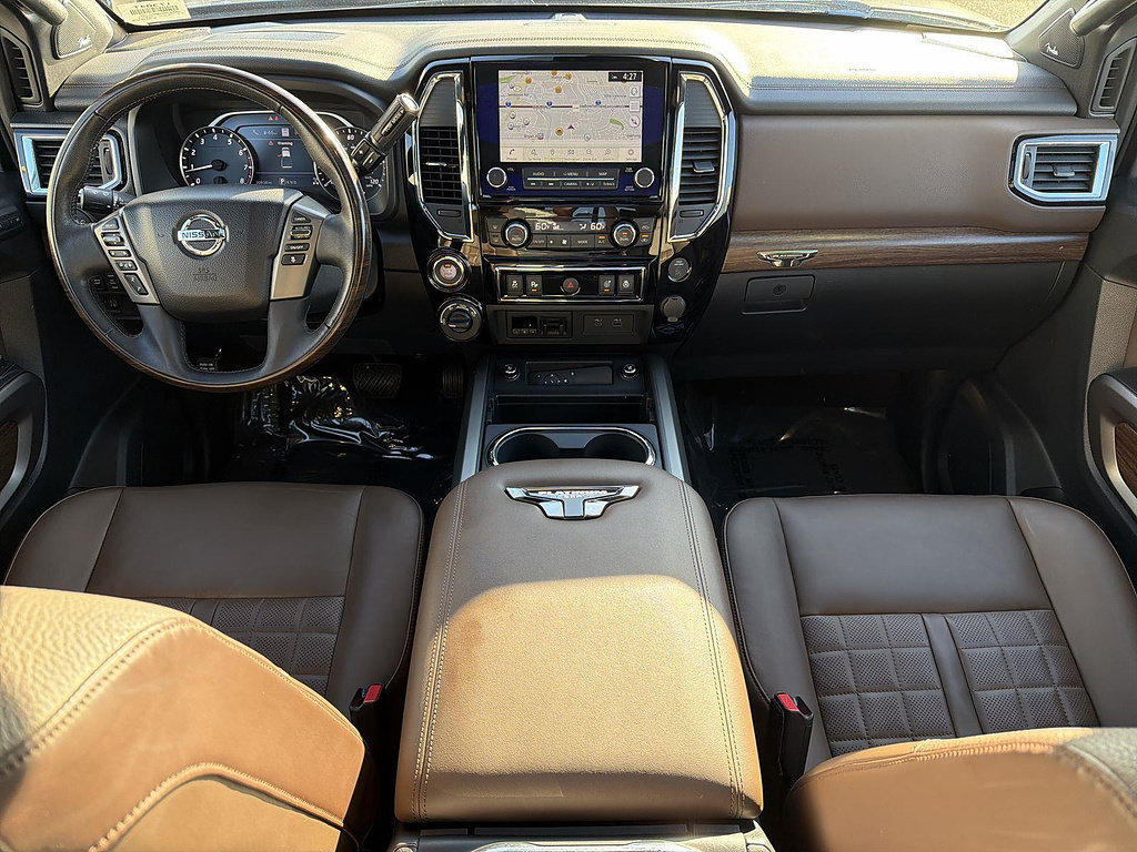 Used 2021 Nissan Titan Platinum Reserve w/ Moonroof Package AWD/4WD image 20
