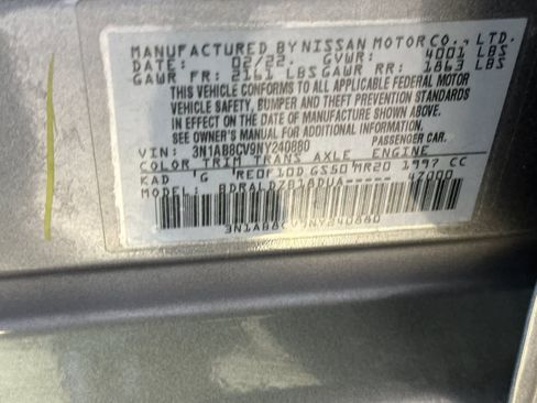 Used 2022 Nissan Sentra SV FWD image 30
