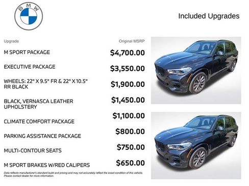 Used 2022 BMW X5 xDrive40i w/ M Sport Package AWD/4WD image 3