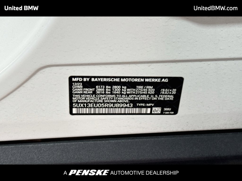 Used 2024 BMW X5 sDrive40i w/ Premium Package RWD image 22