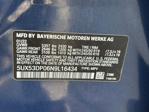 Used 2022 BMW X3 xDrive30i w/ Convenience Package image 35