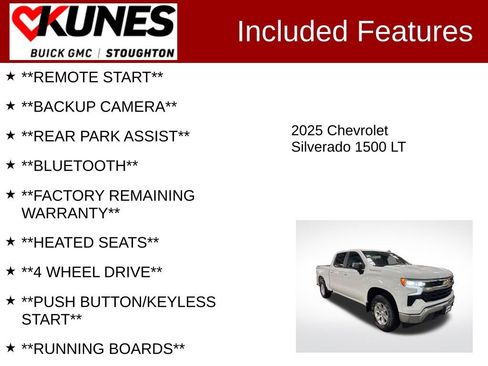 Used 2025 Chevrolet Silverado 1500 LT image 2