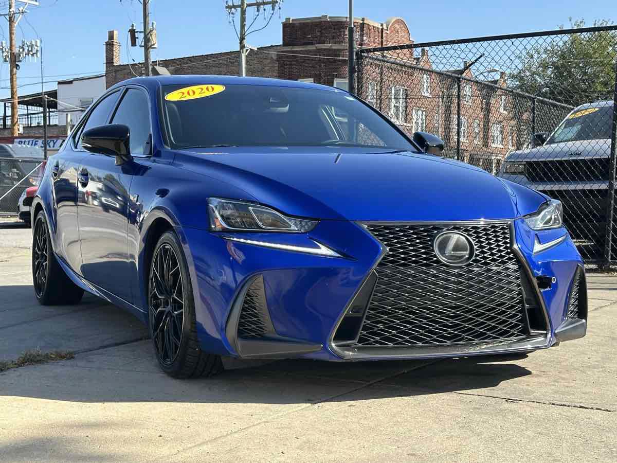 Used 2020 Lexus IS 350 F Sport w/ Blackline Edition AWD/4WD image 3