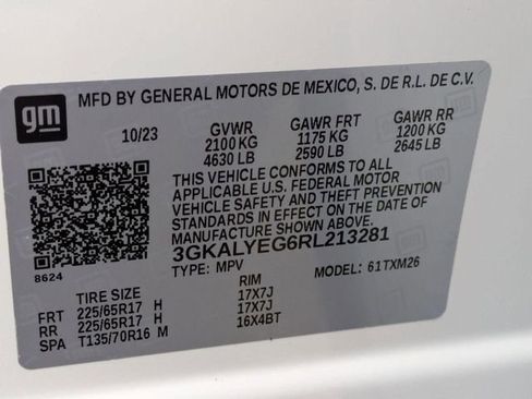 Certified 2024 GMC Terrain AT4 w/ LPO, Floor Liner Package AWD/4WD image 32