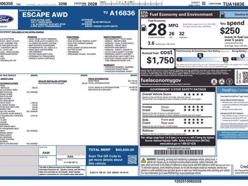 New 2026 Ford Escape Active w/ Active Premium Tech Pack image 13
