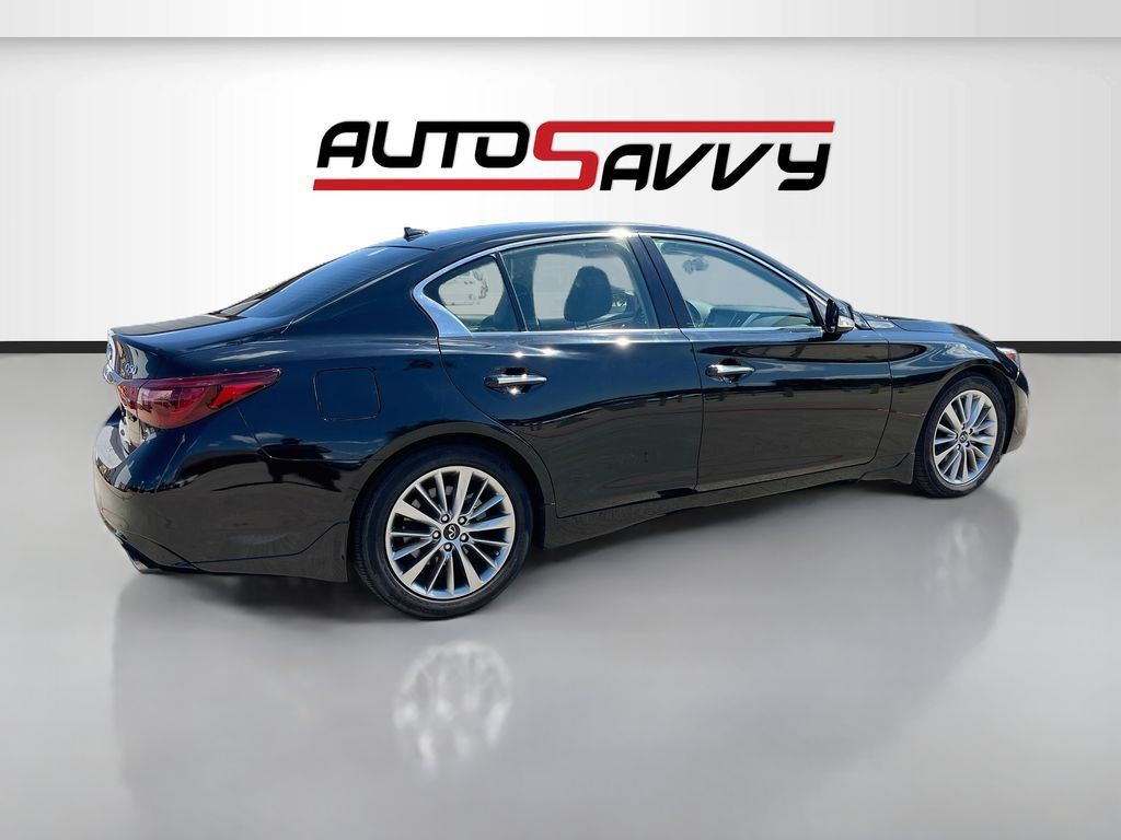 Used 2023 INFINITI Q50 Luxe w/ Cargo Package RWD image 7