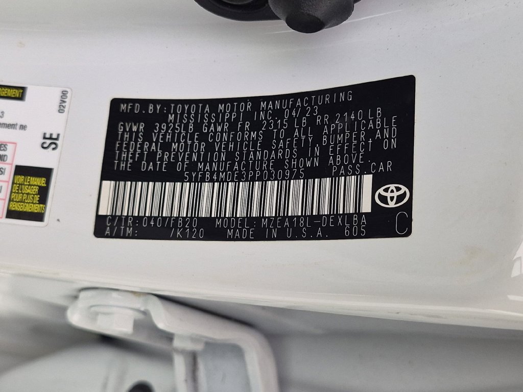 Used 2023 Toyota Corolla LE FWD image 40