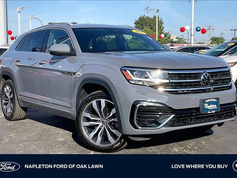 Used 2021 Volkswagen Atlas Cross Sport SEL Premium R-Line w/ Cross Sport MDO Package AWD/4WD image 1