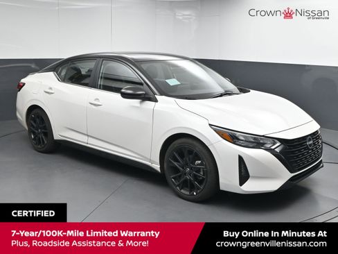 Certified 2025 Nissan Sentra SR w/ Midnight Edition image 1