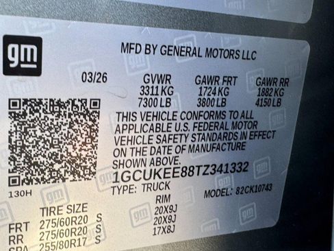 New 2026 Chevrolet Silverado 1500 RST w/ RST All Star Premium Package AWD/4WD image 33