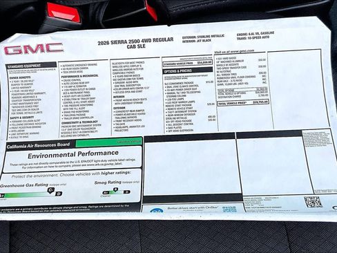 New 2026 GMC Sierra 2500 SLE w/ SLE Convenience Package AWD/4WD image 13