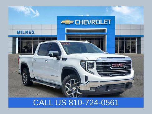 Certified 2023 GMC Sierra 1500 SLT w/ SLT Premium Package AWD/4WD image 1