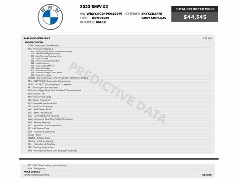 Used 2023 BMW X2 xDrive28i w/ Premium Package 2 image 2