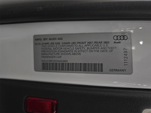 Certified 2025 Audi A6 2.0T Premium w/ Convenience Plus Package image 29