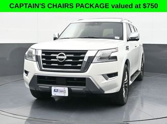Used 2023 Nissan Armada Platinum w/ Captain's Chairs Package video 2