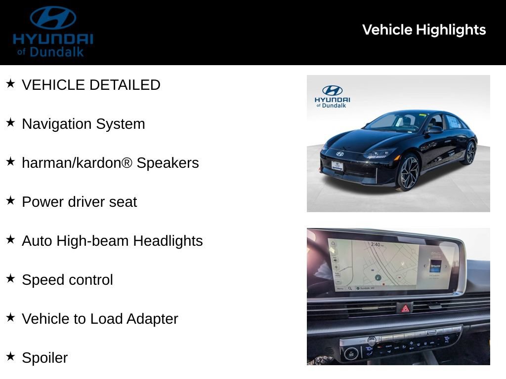 New 2024 Hyundai Ioniq 6 SEL AWD/4WD image 39