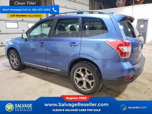 Used 2016 Subaru Forester 2.5i Touring w/ Eyesight & Navigation System AWD/4WD image 3