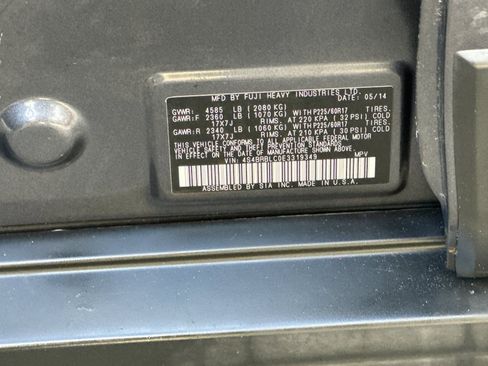 Used 2014 Subaru Outback 2.5i Limited image 27