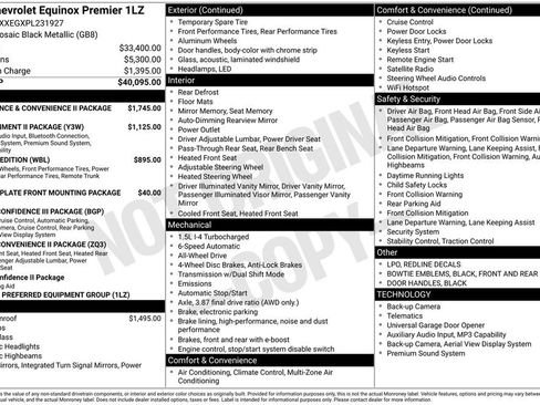Used 2023 Chevrolet Equinox Premier AWD/4WD image 6