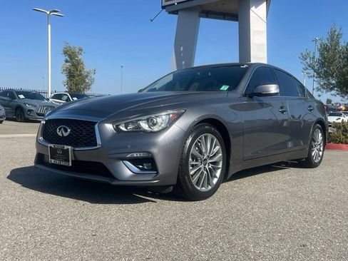 Certified 2023 INFINITI Q50 Luxe w/ Cargo Package RWD image 1