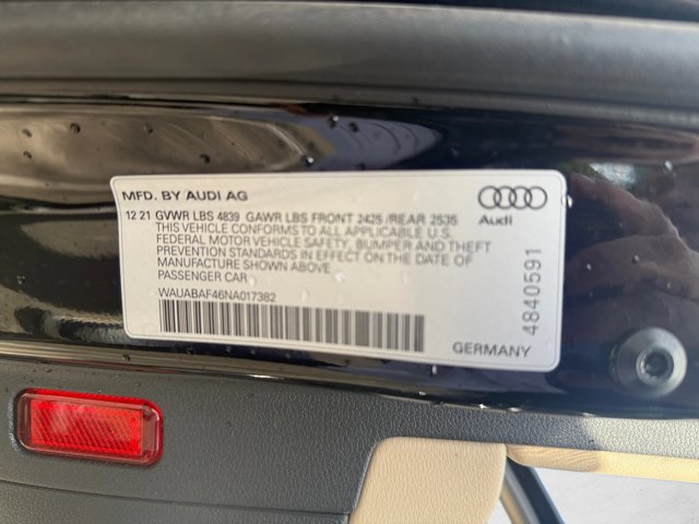 Used 2022 Audi A4 2.0T Premium w/ 18" Wheel Package AWD/4WD image 29