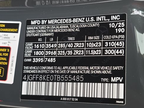 New 2026 Mercedes-Benz GLS 63 AMG 4MATIC image 37