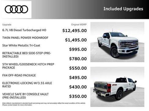 Used 2023 Ford F350 Platinum AWD/4WD image 3